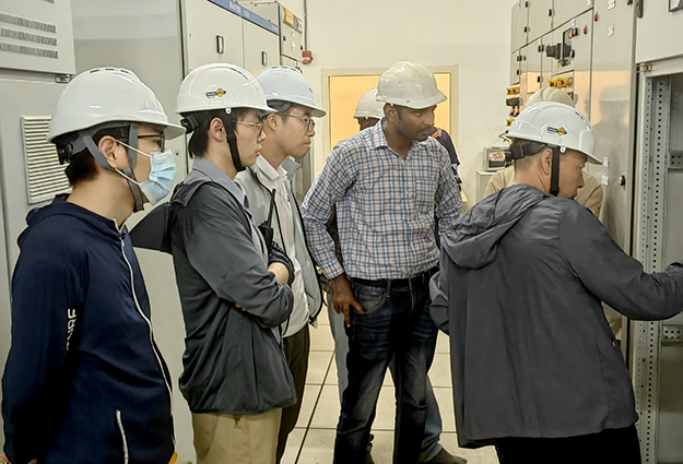 卡塔爾第五條氯化鈣生產線調試開車圓滿完成